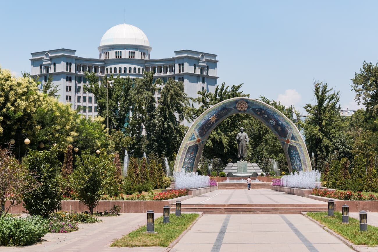 Rudaki Park, named after the celebrated Persian poet Rudaki
