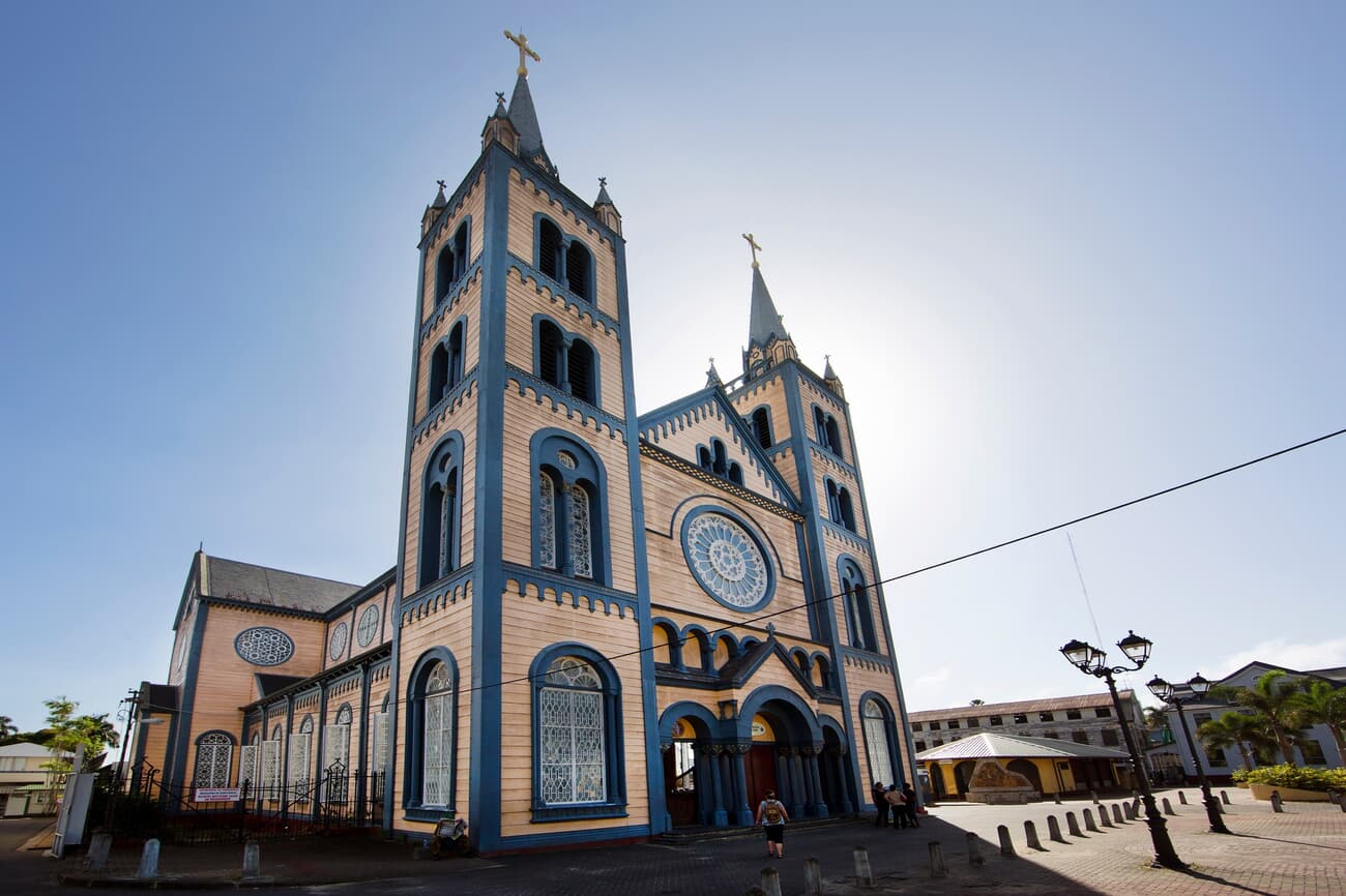 St. Peter and Paul Cathedral, the largest wooden structure in the Western Hemisphere