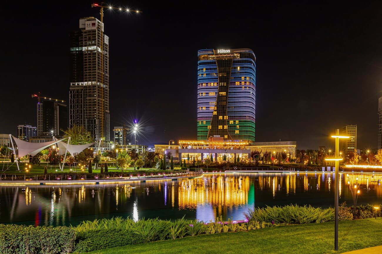 Tashkent New City Center, a modern development featuring state-of-the-art architecture 
