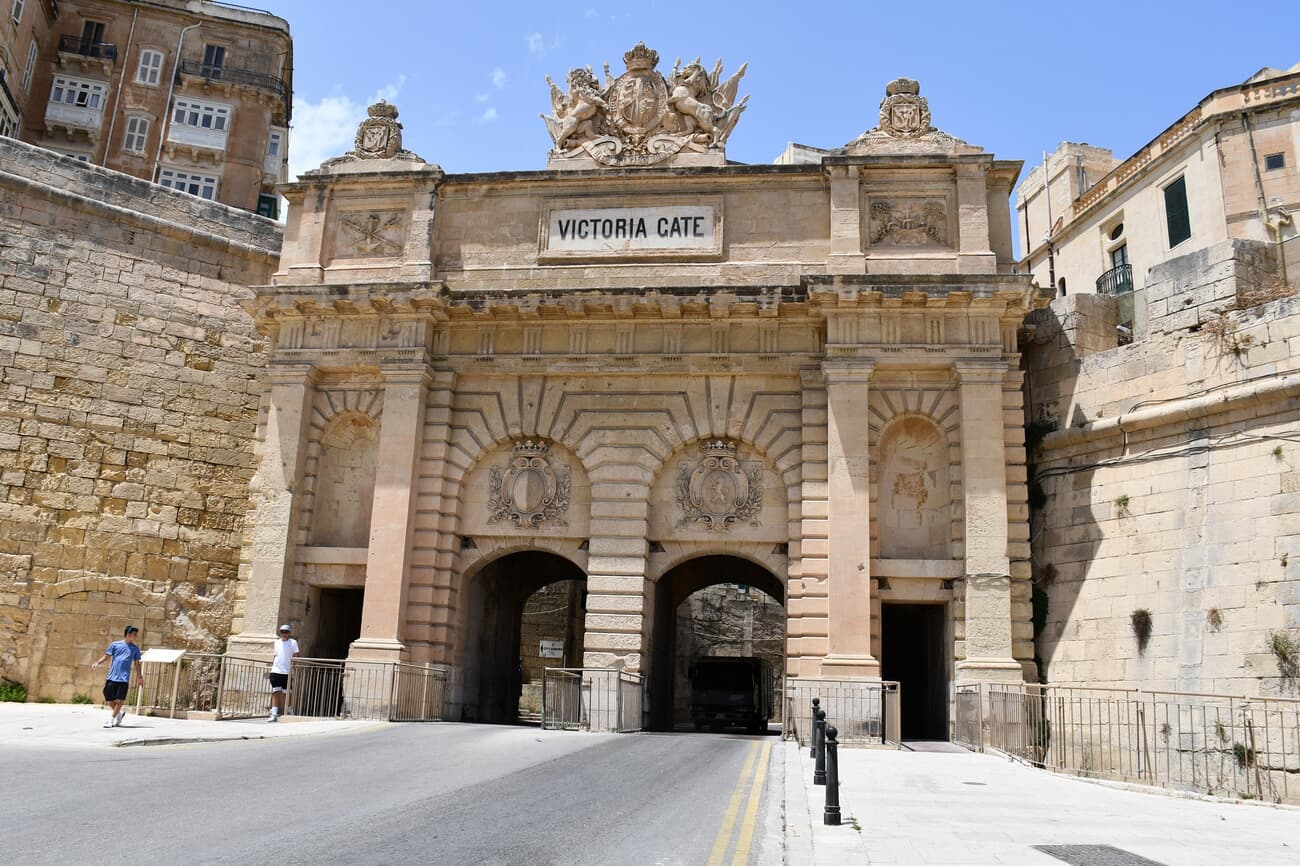 Victoria Gate, built in 1885, the gate replaced an older entrance to the city