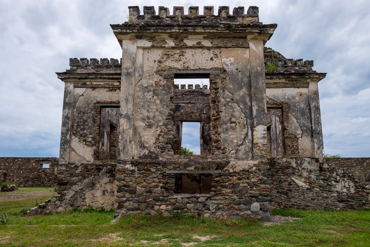 Ruins of Ai Pelo Prison, once a symbol of Portuguese colonial rule