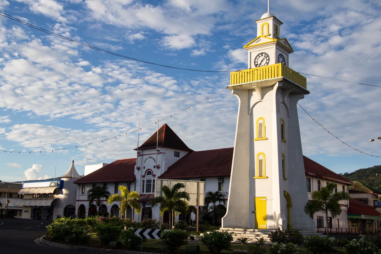 Apiatown Clock Tower, a memorial for lives lost during World War I