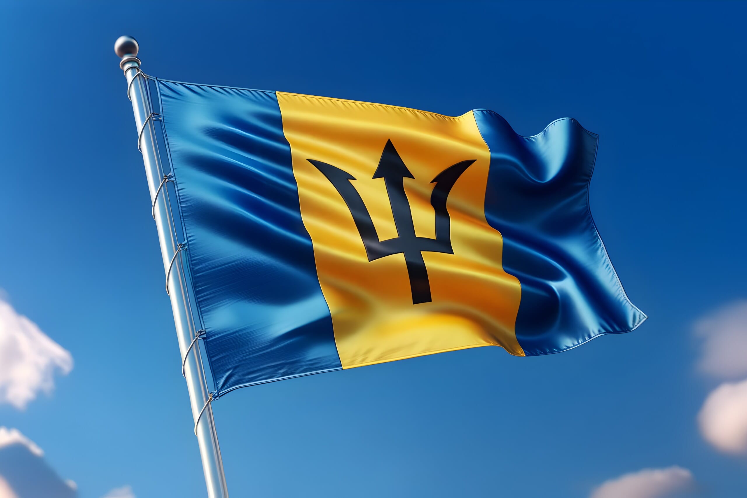 🇧🇧 Barbados Flag Unveiled: Colors, Meaning, Coat of Arms, Flag Map, and Similar Flags: | 27 Visa-Free Countries For Indian Passport Holders In 2024