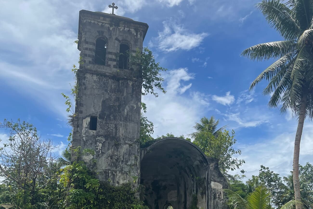 Cathedral of Ponape Belltower, a haunting glimpse into Pohnpei's colonial past