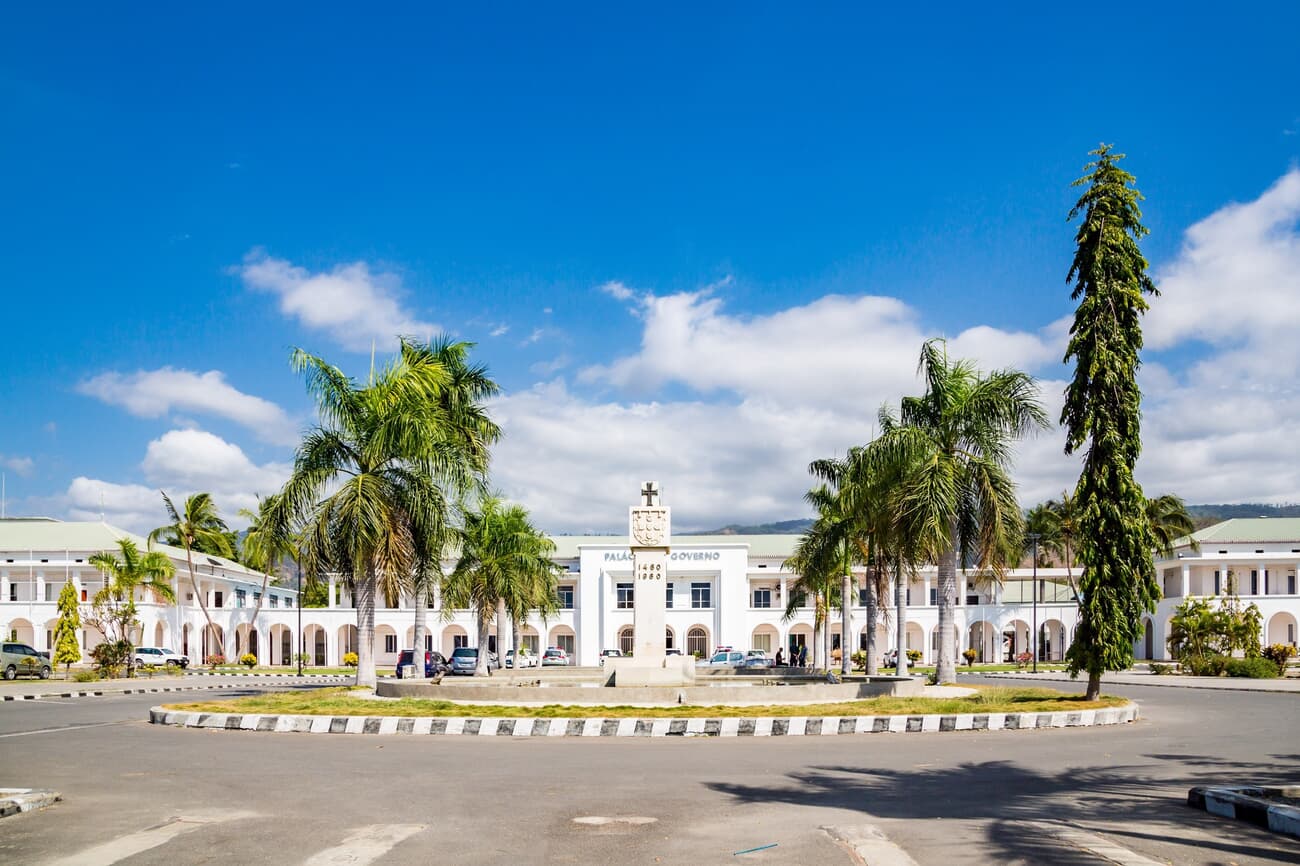 Governor's Palace in Dili, an important government edifice