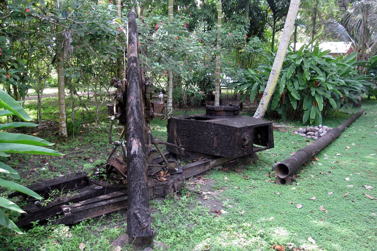 War relics from Henderson Field