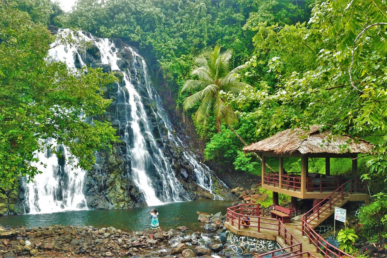 Kepirohi Waterfall, a cascade of natural beauty
