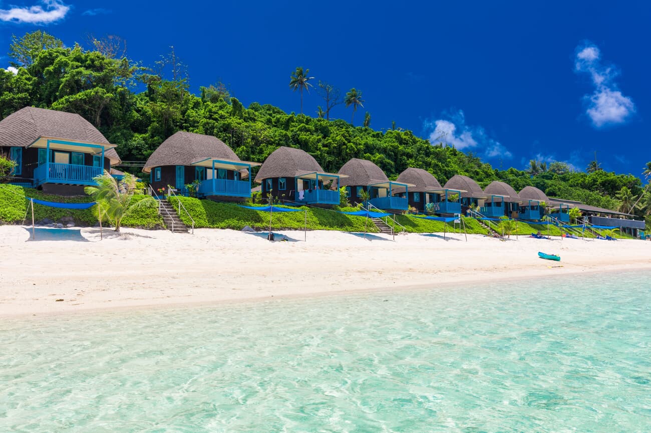 Lalomanu Beach, often cited as one of the most beautiful in the South Pacific