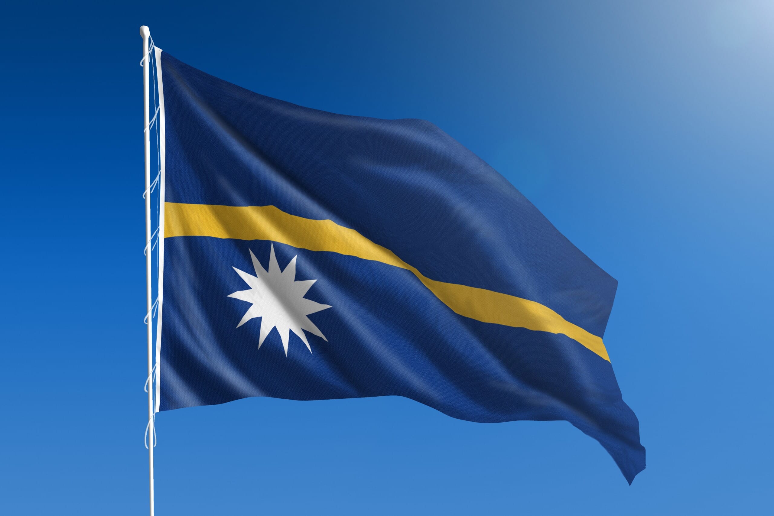 Nauru Flag