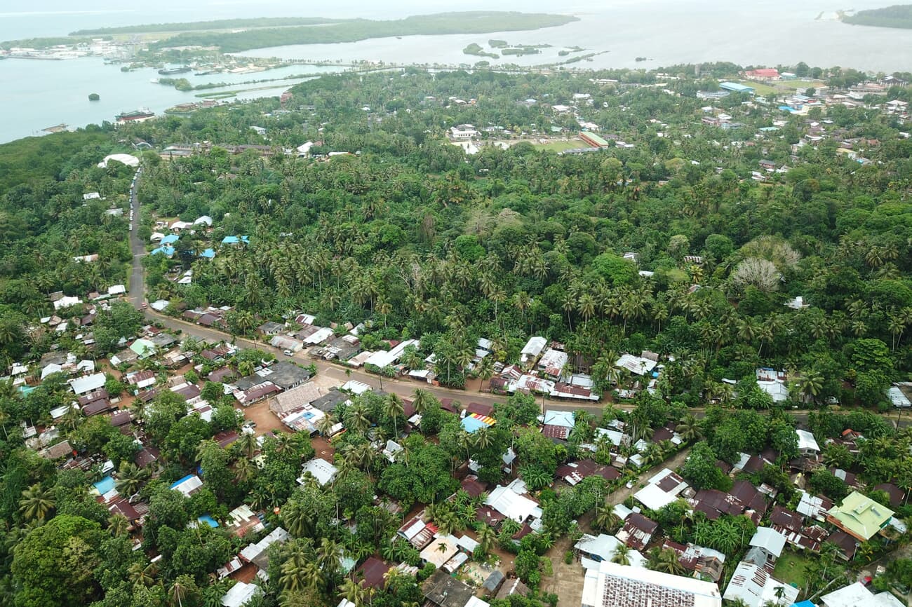 The Lush greenery of Pohnpei-Island