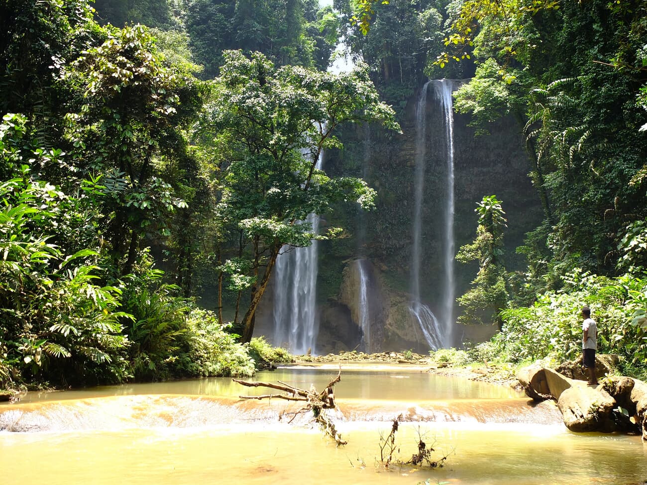 Tenaru Falls, renowned for its stunning cascade