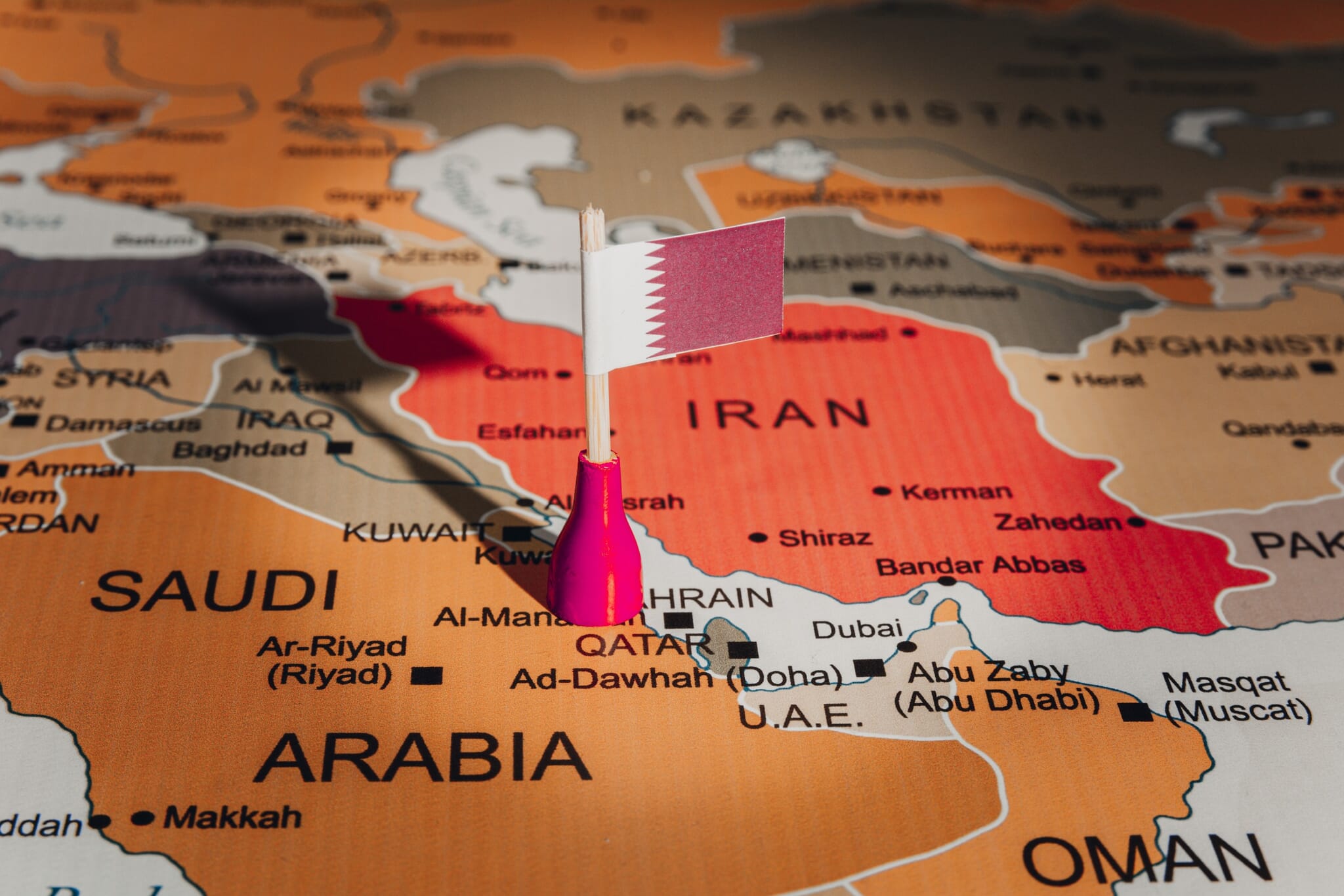 Qatar Definition 🇶🇦 Qatar Flag Unveiled: Colors, Meaning, Coat of Arms, Flag Map, and ...