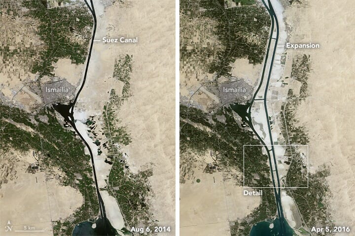 New suez canal