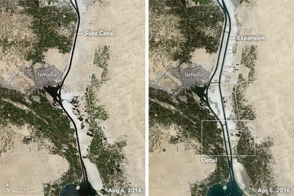 New suez canal