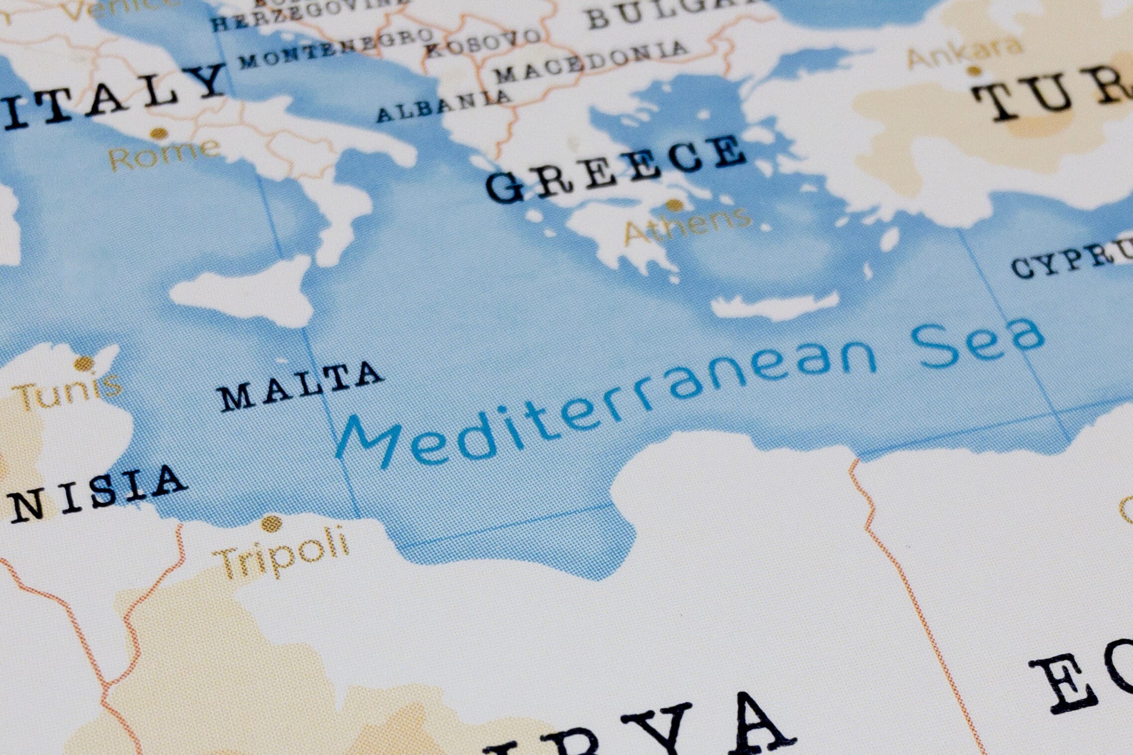 Mediterranean Islands Map: Discovering the Largest and Most Picturesque Islands in the Sea