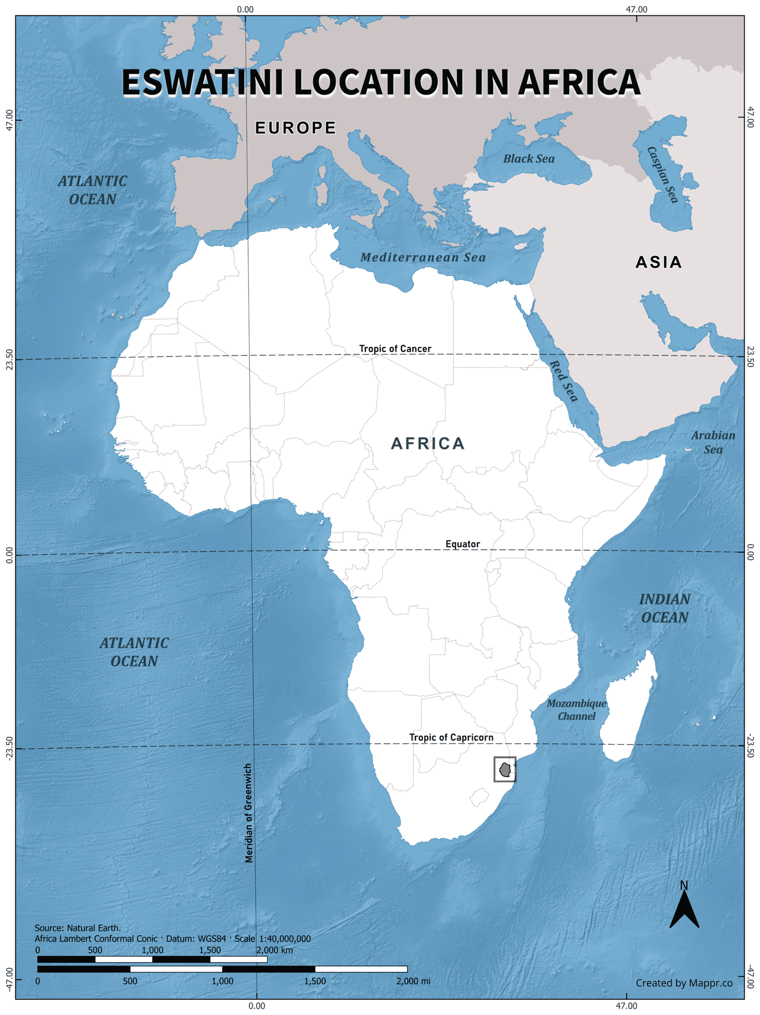 Eswatini Maps Mappr Eswatini maps mappr