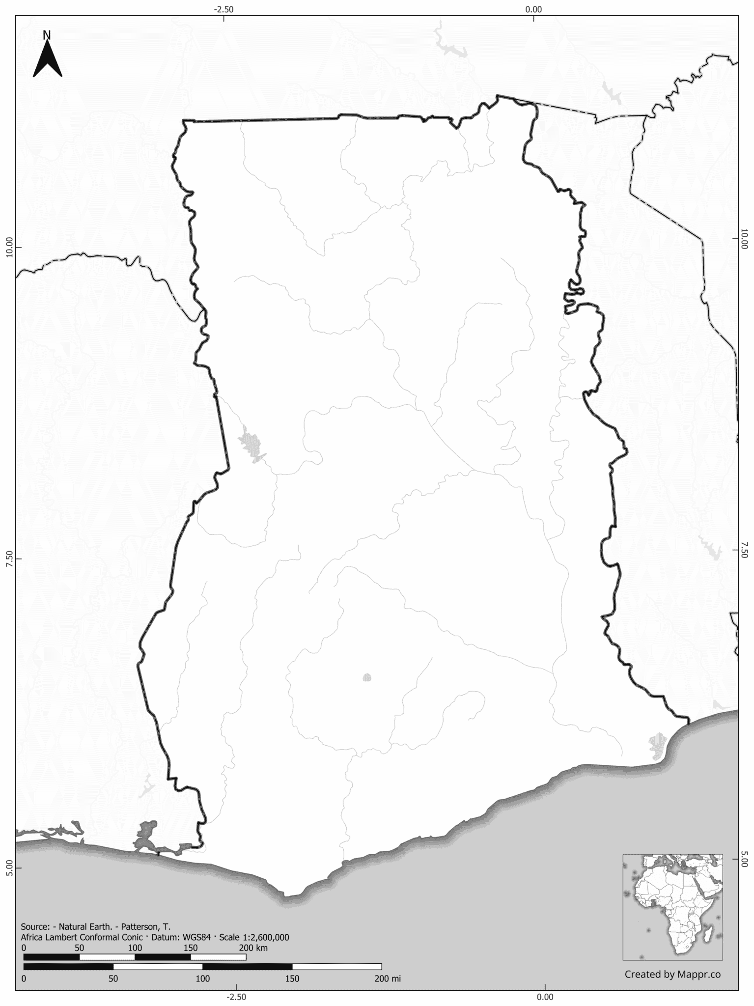 Ghana Maps Mappr