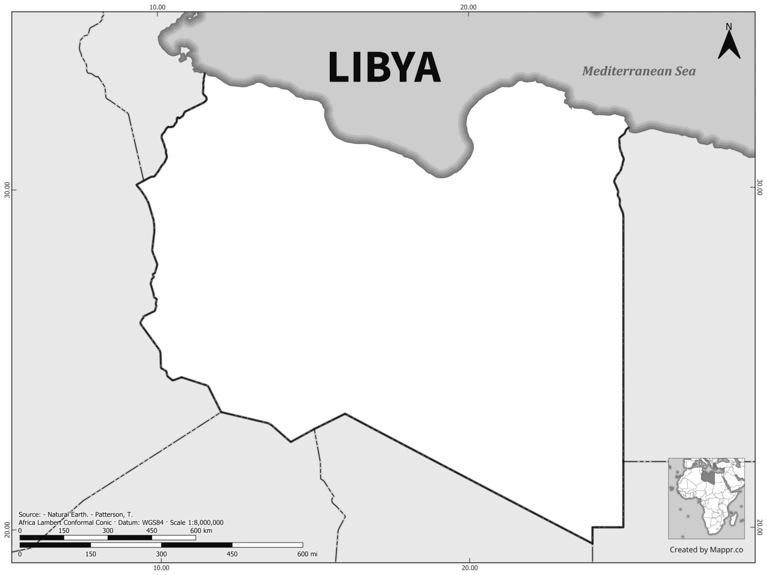 Libya Maps | Mappr