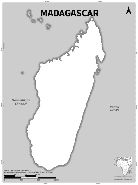 Madagascar Maps Mappr
