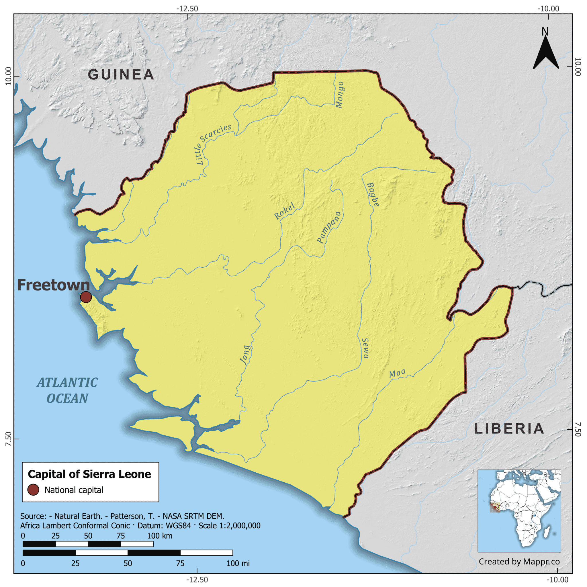 Sierra Leone Maps Mappr sierra-leone-maps-mappr