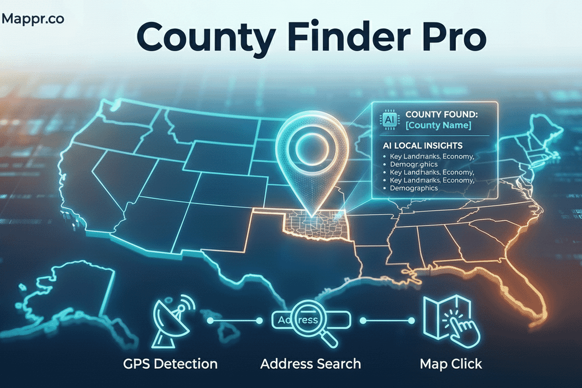 What US County AM I in?