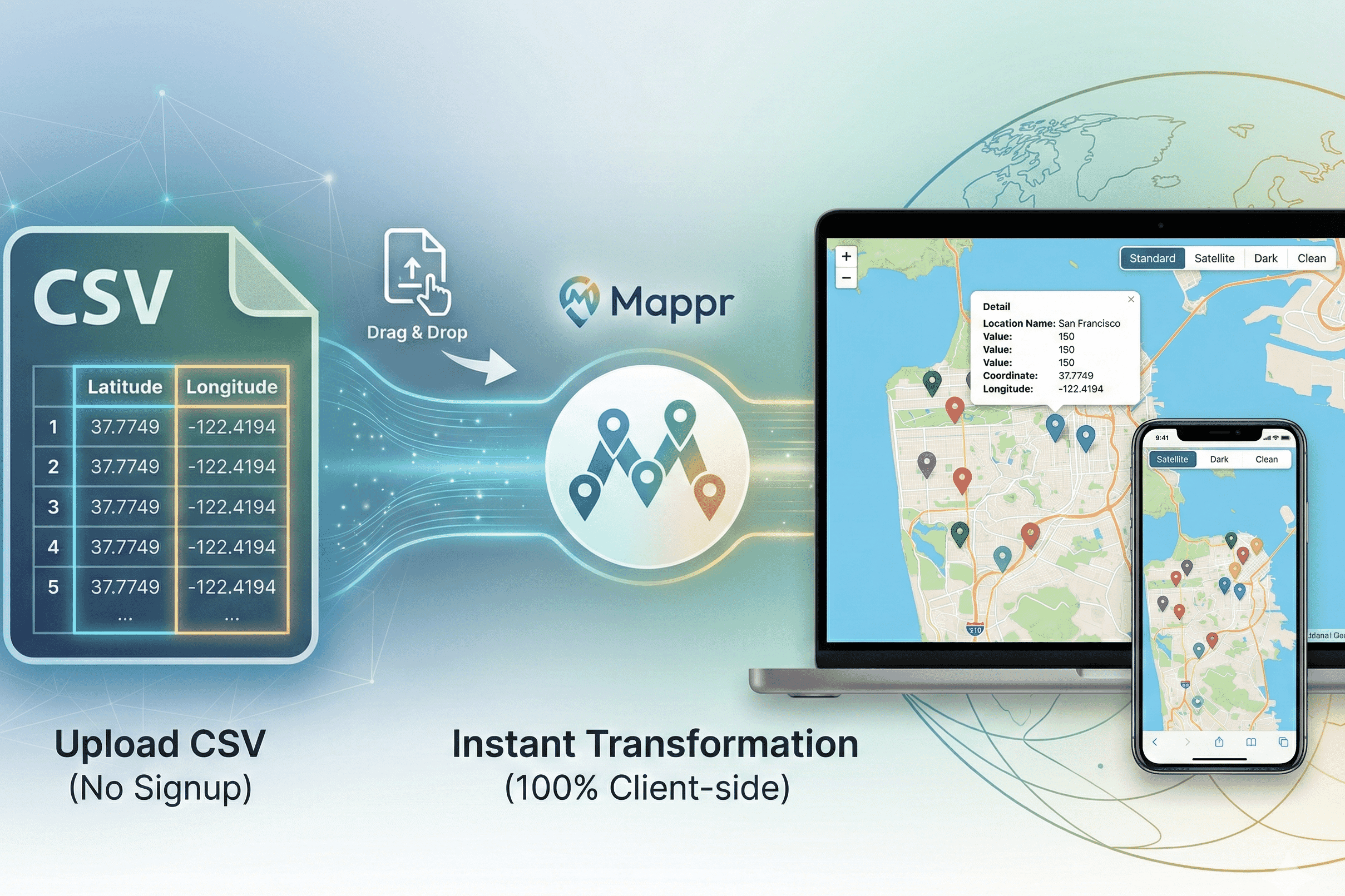 CSV to Map Converter