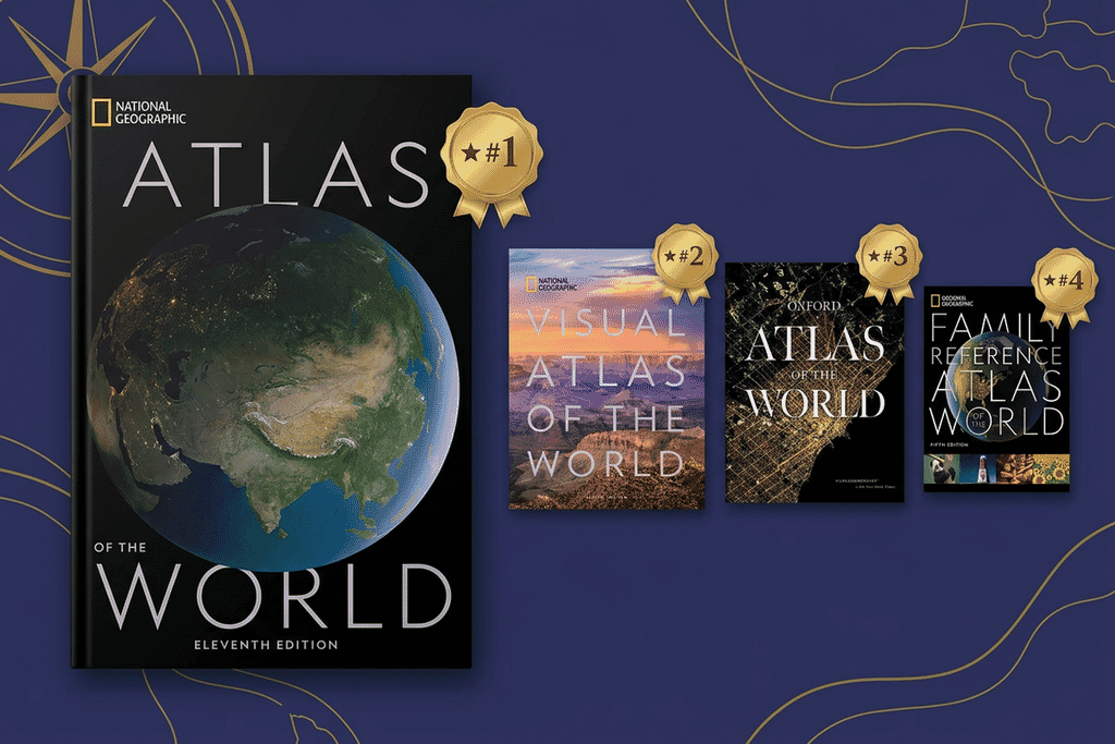 Best World Atlas Books: 9 Picks Compared | Mappr
