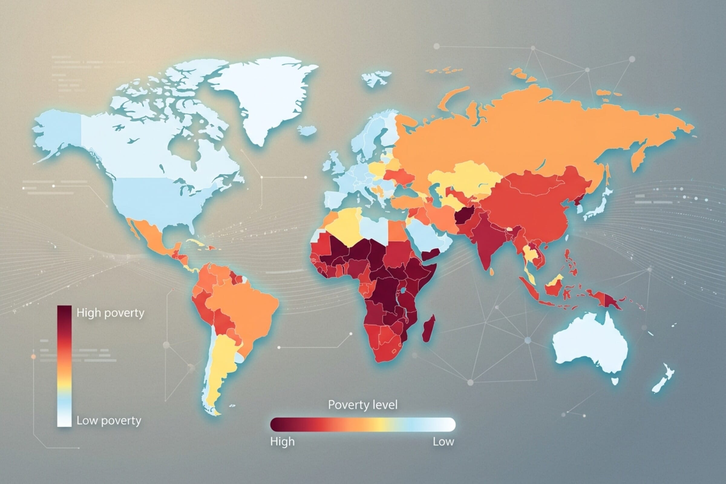 Mapped: Global Extreme Poverty by Country (2024) | Mappr