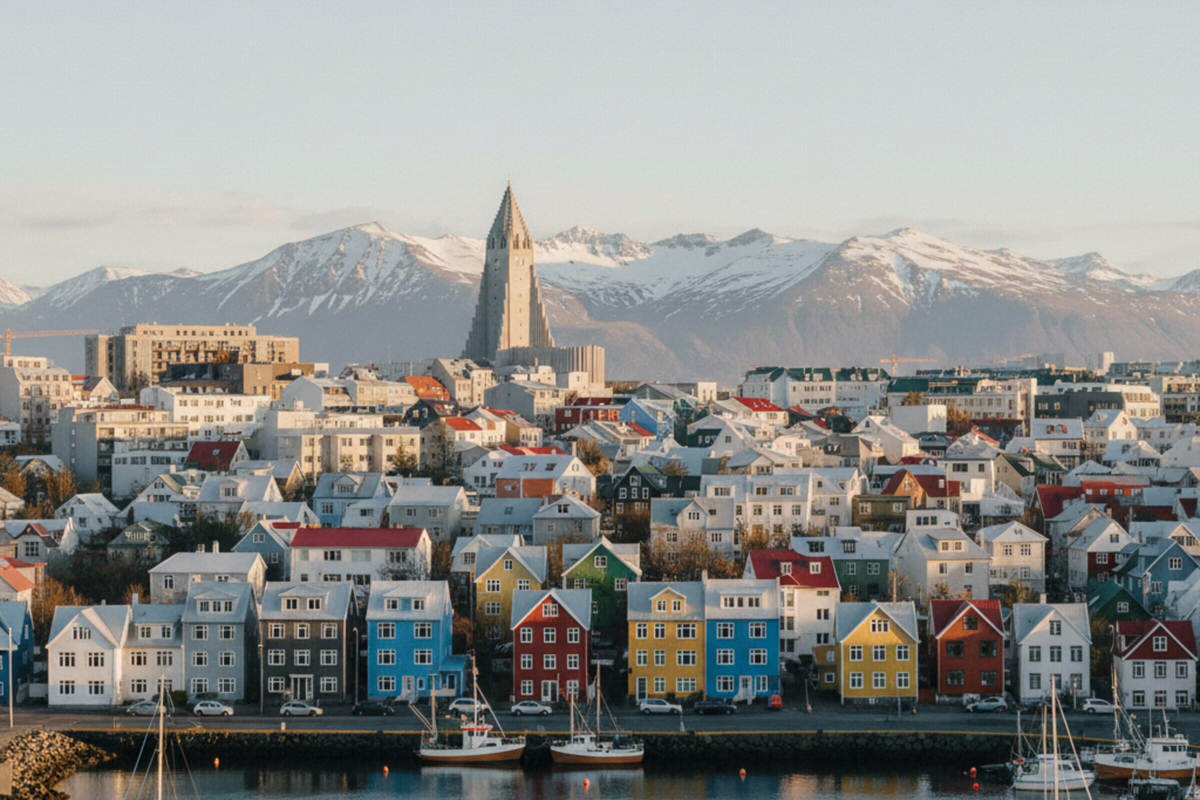 Safest countries in the world 2025 - Reykjavik Iceland cityscape
