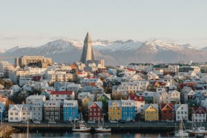 Safest countries in the world 2025 - Reykjavik Iceland cityscape