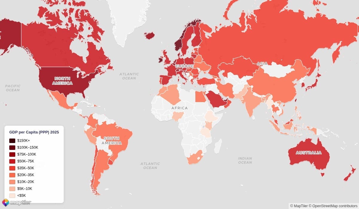 The Wealthiest Countries in the World
