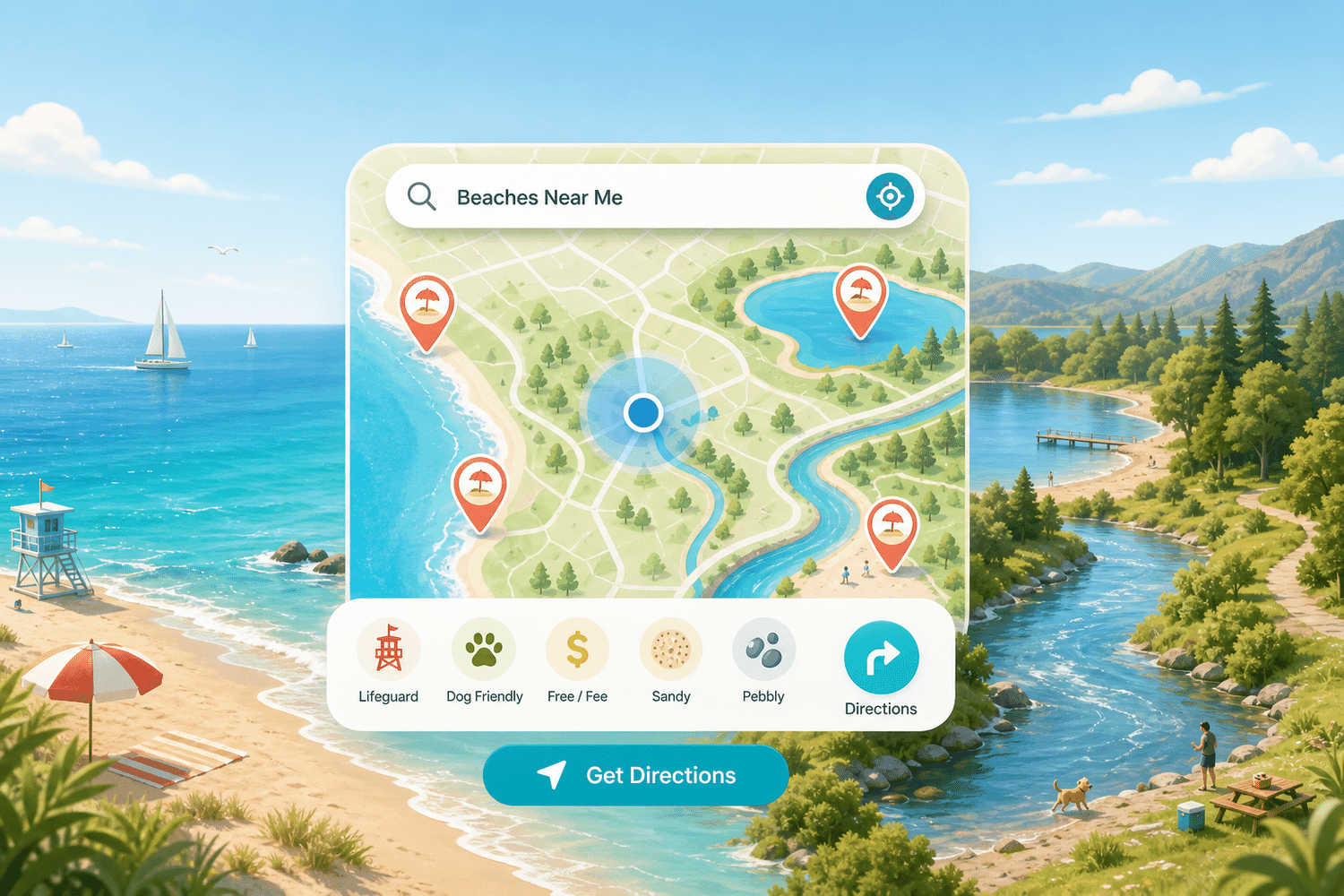 Beaches Near Me