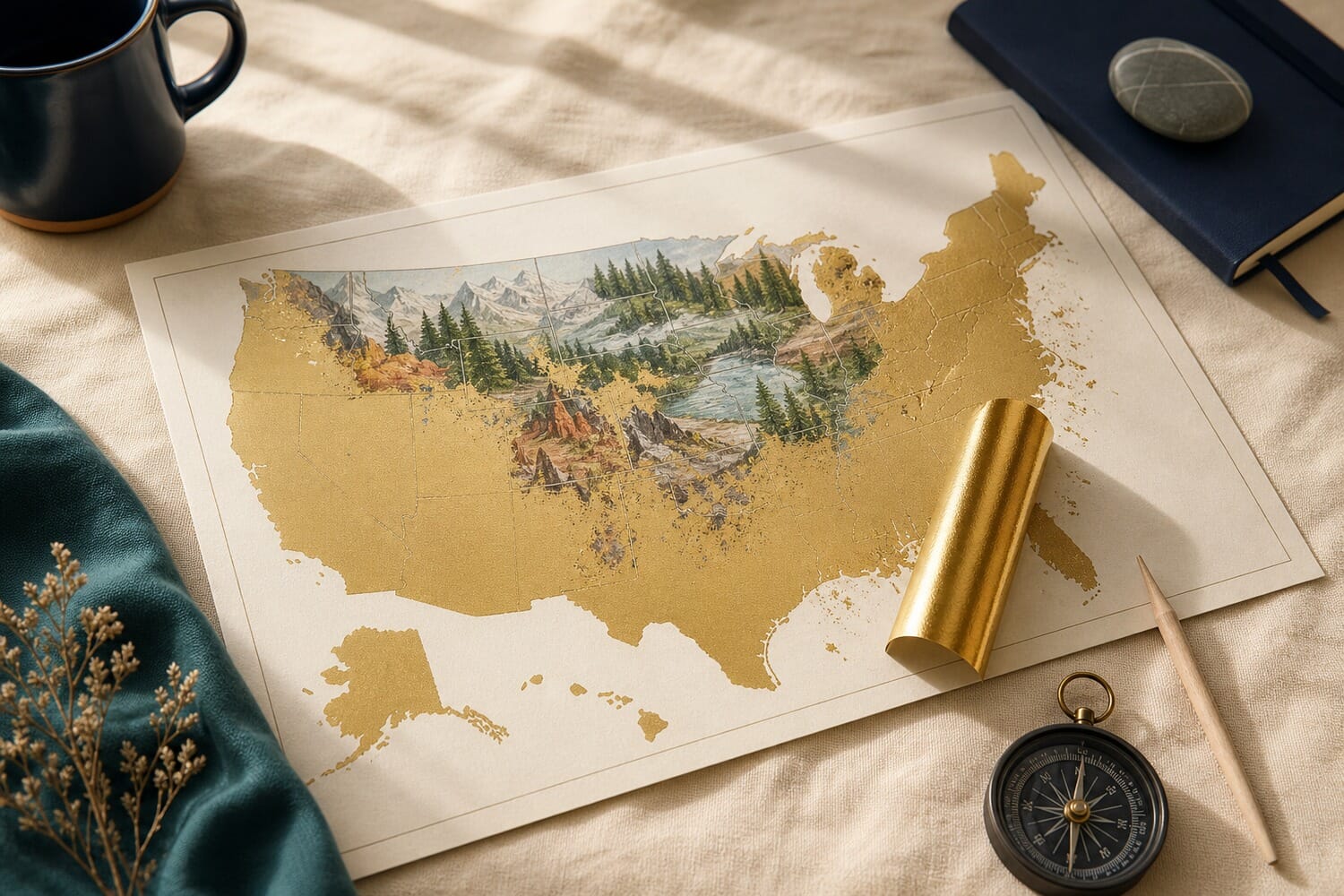 Best National Parks Scratch Off Maps: 9 Picks Compared