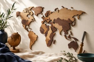 Best Wooden World Maps: 9 Picks Compared — Mappr.co buying guide hero
