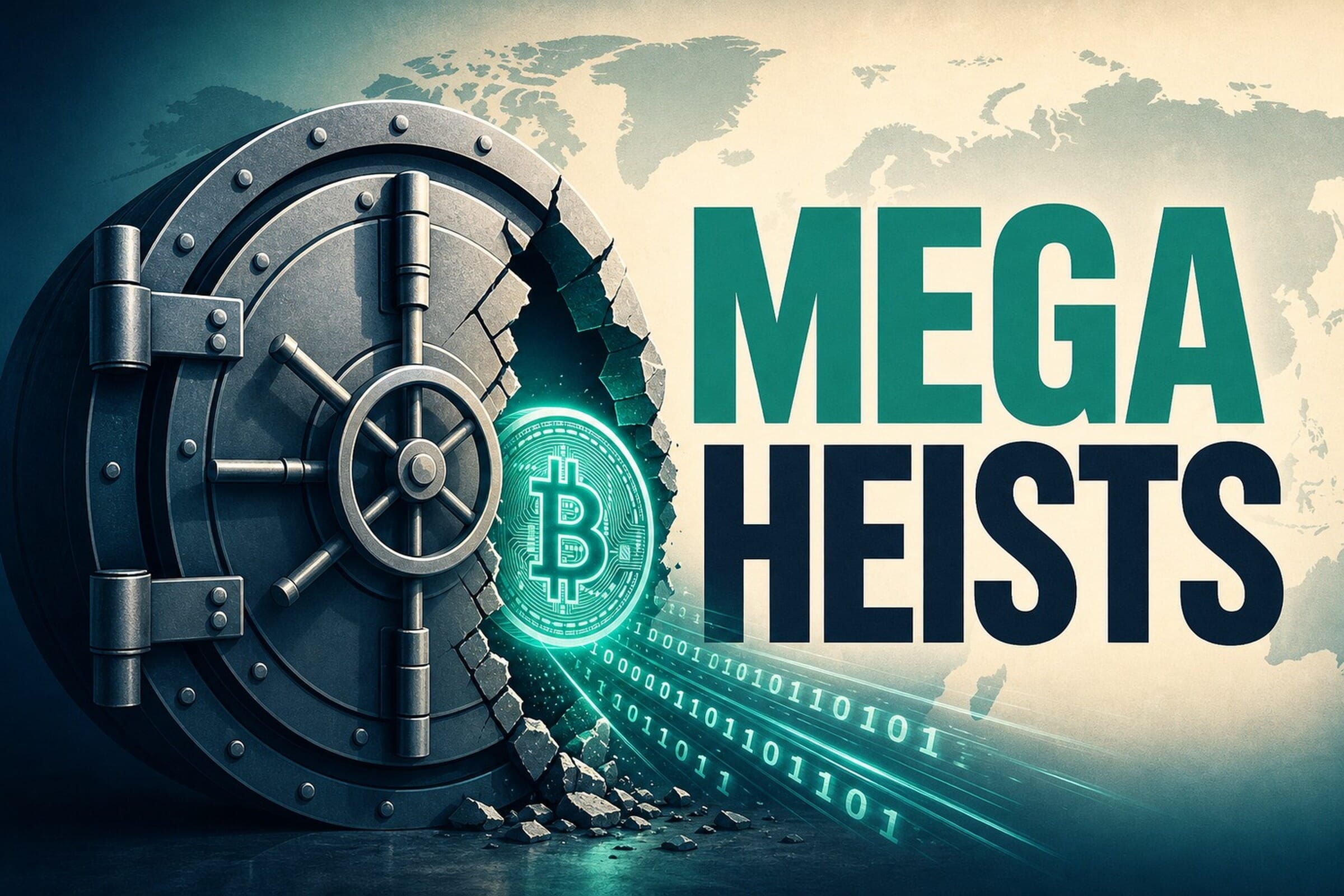 The 10 Biggest Robberies in the World (Including Crypto Heists)
