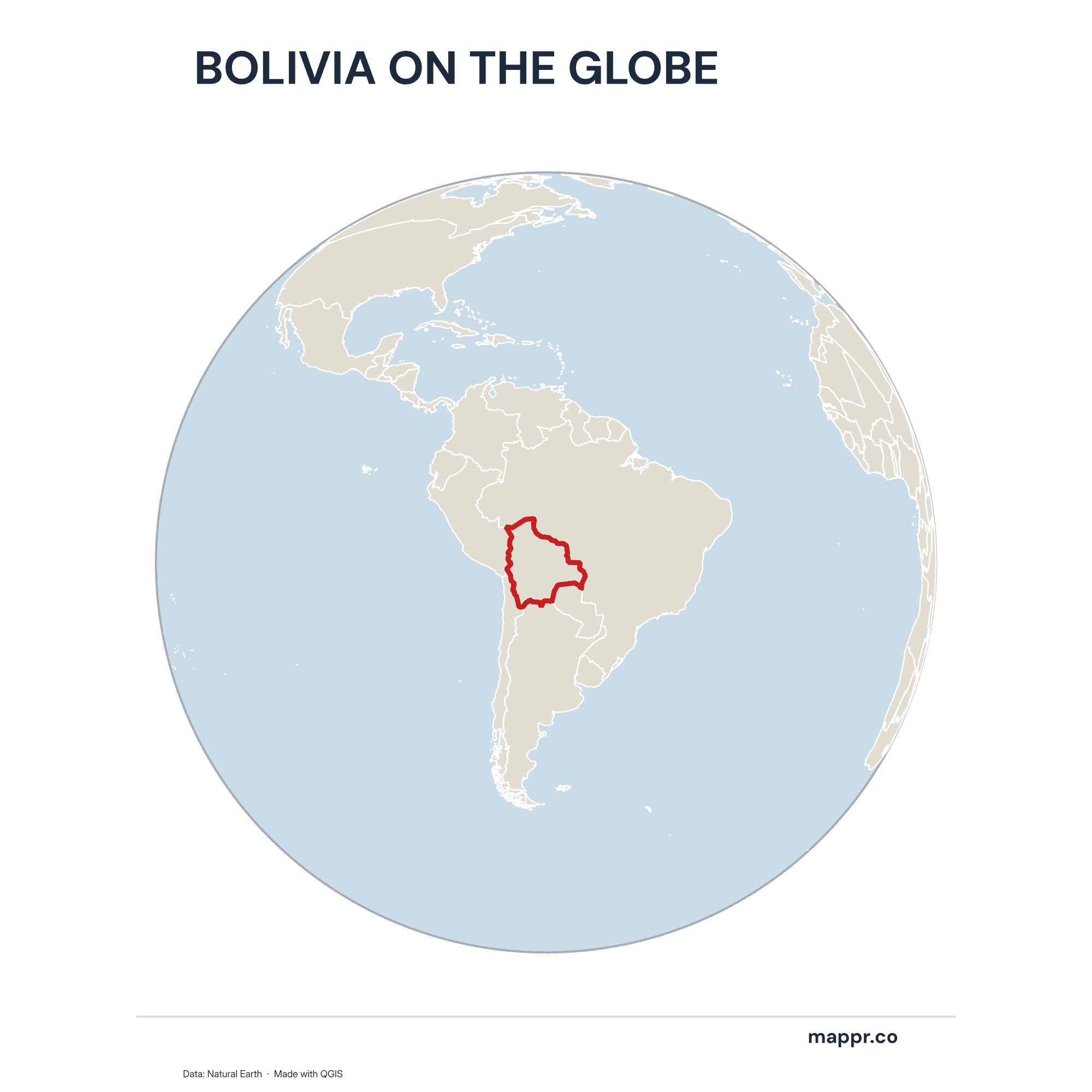 Bolivia Maps — Free Printable Maps of Bolivia | Mappr