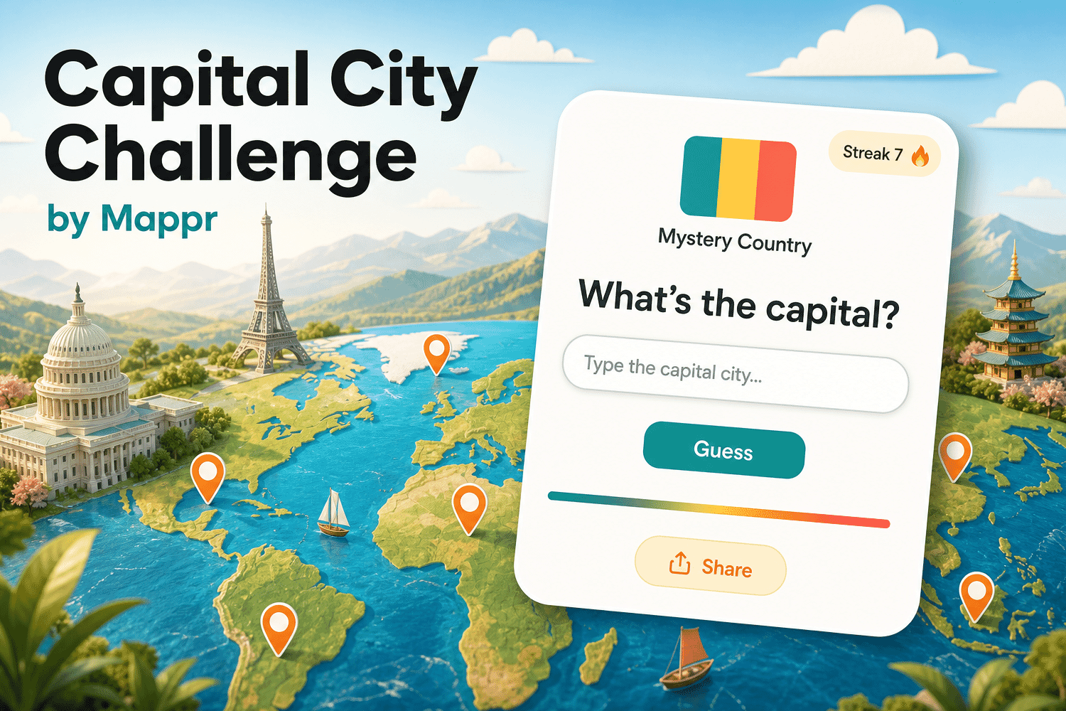 Capital Cities Game