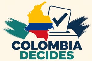 Colombia 2026 presidential election result map