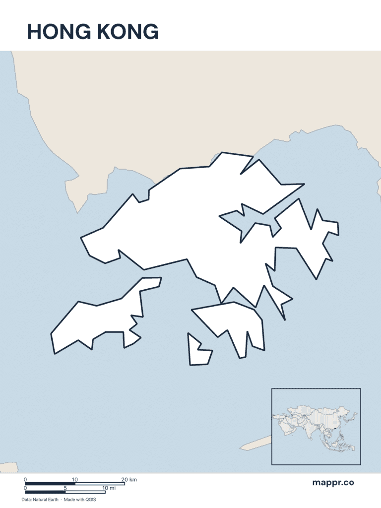 Hong Kong Map.pdf Hong Kong Maps — Free Printable Maps of Hong Kong | Mappr