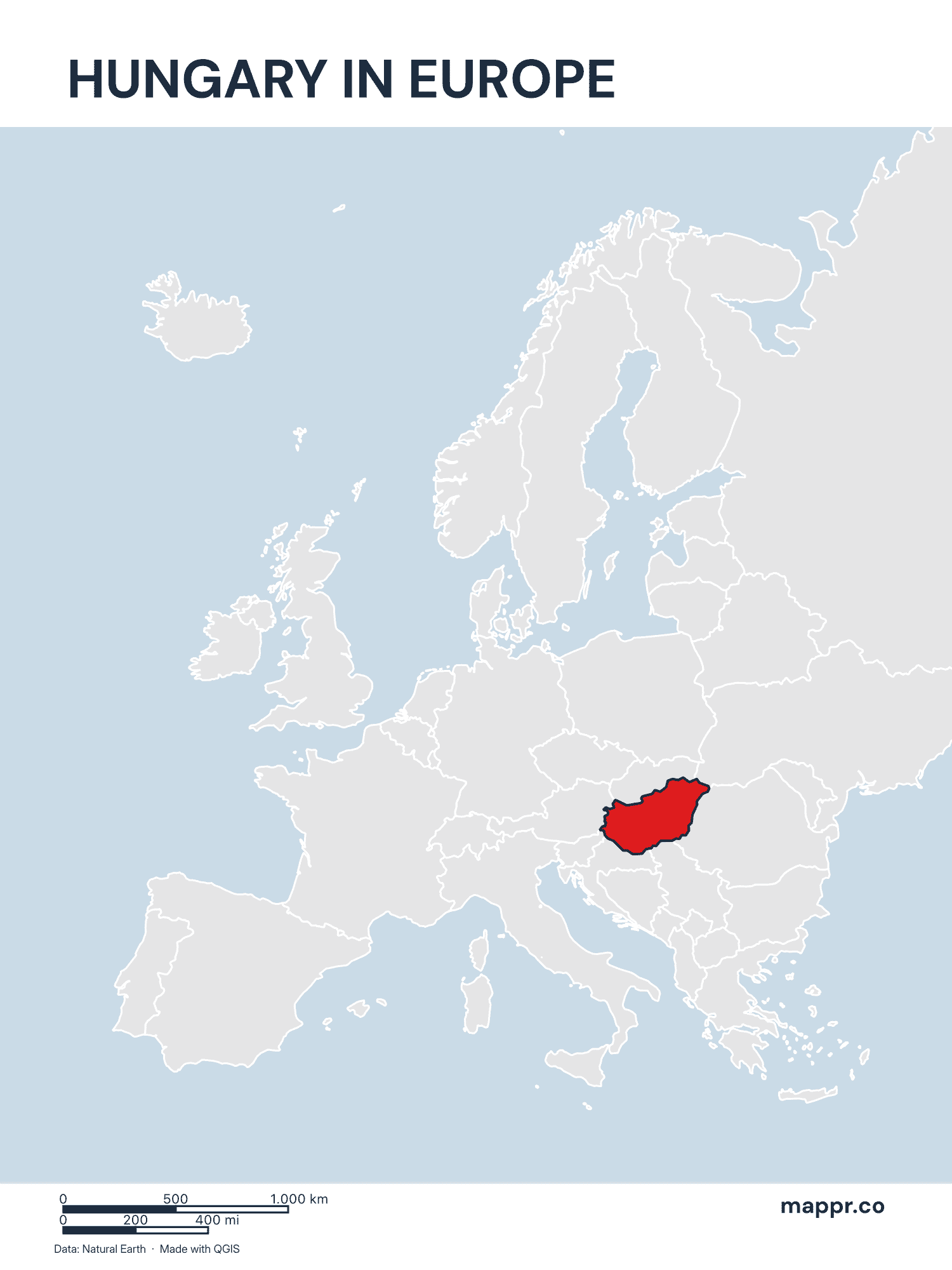 Hugare Hungary Maps — Free Printable Maps of Hungary | Mappr