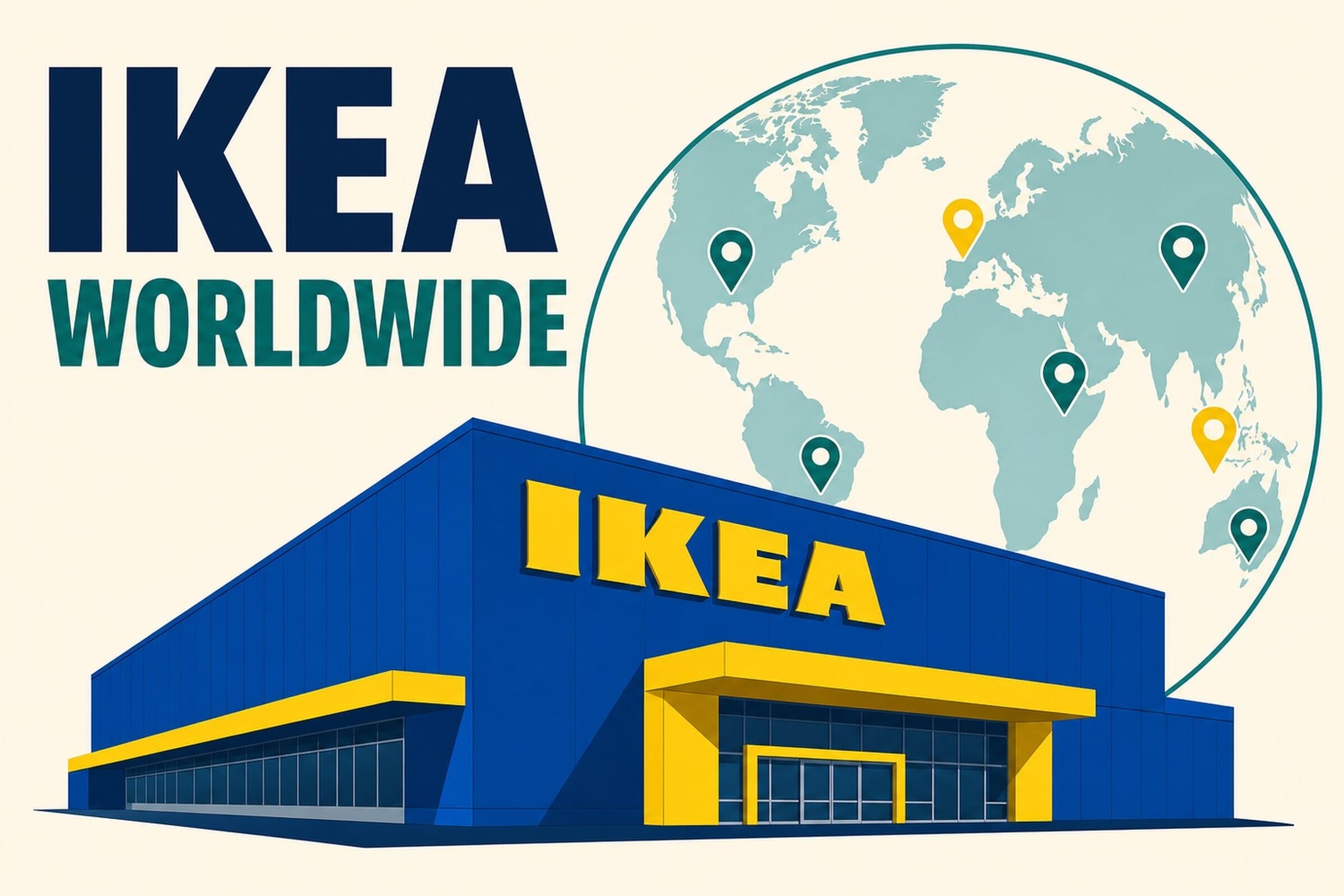 Countries with IKEA Stores in 2026 (Map): All 64 Markets
