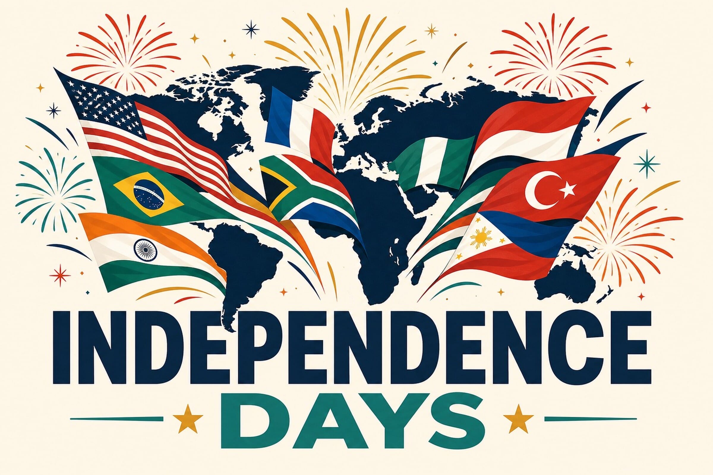 Independence Days Around the World (Mapped): Who Broke Free From Whom