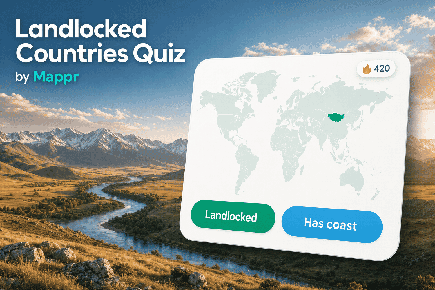 Landlocked Countries Quiz