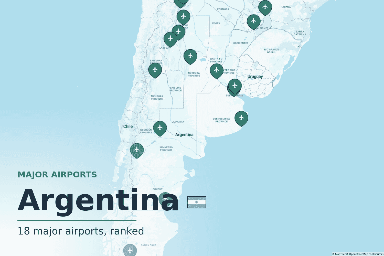 Major Airports in Argentina