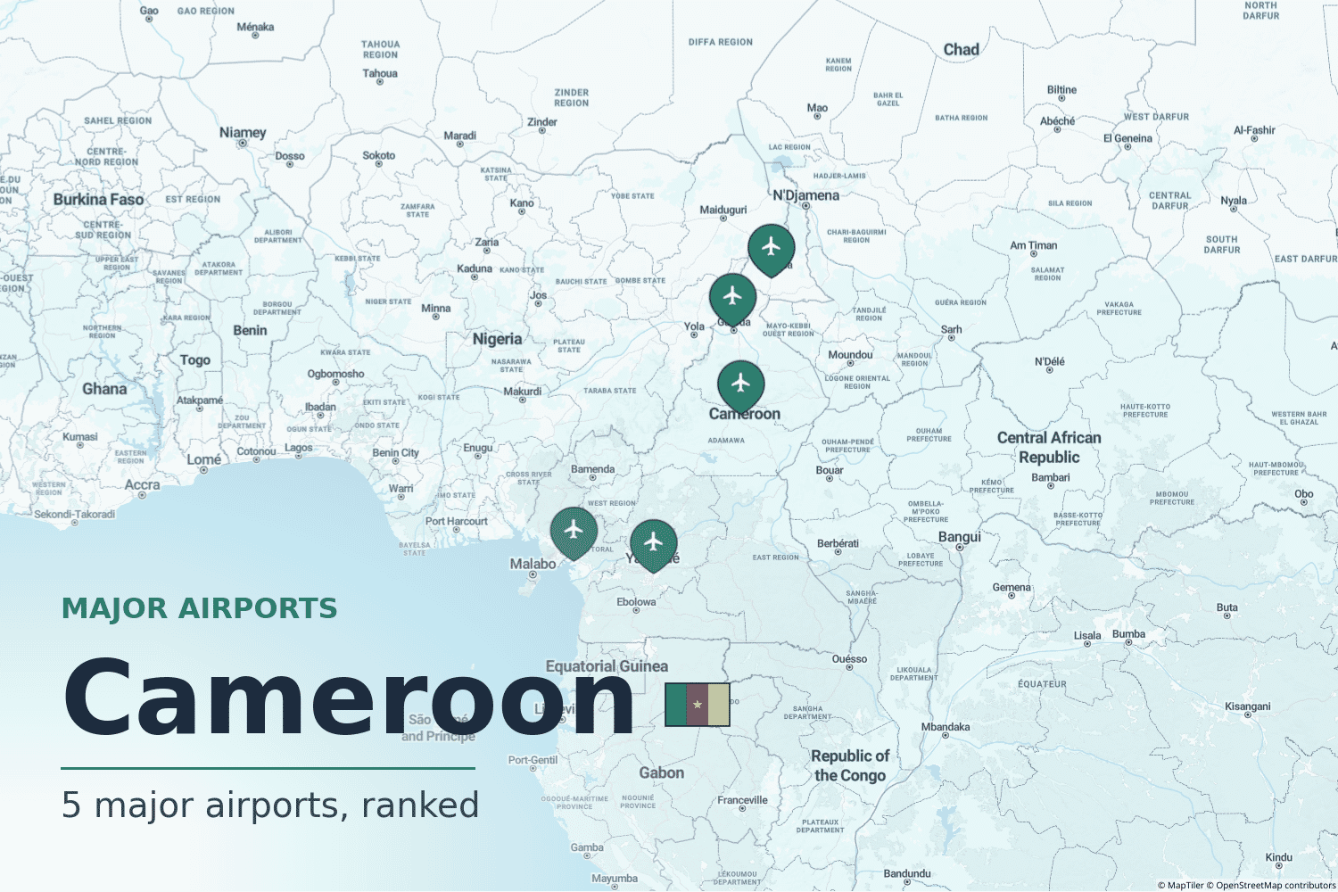 Major Airports in Cameroon