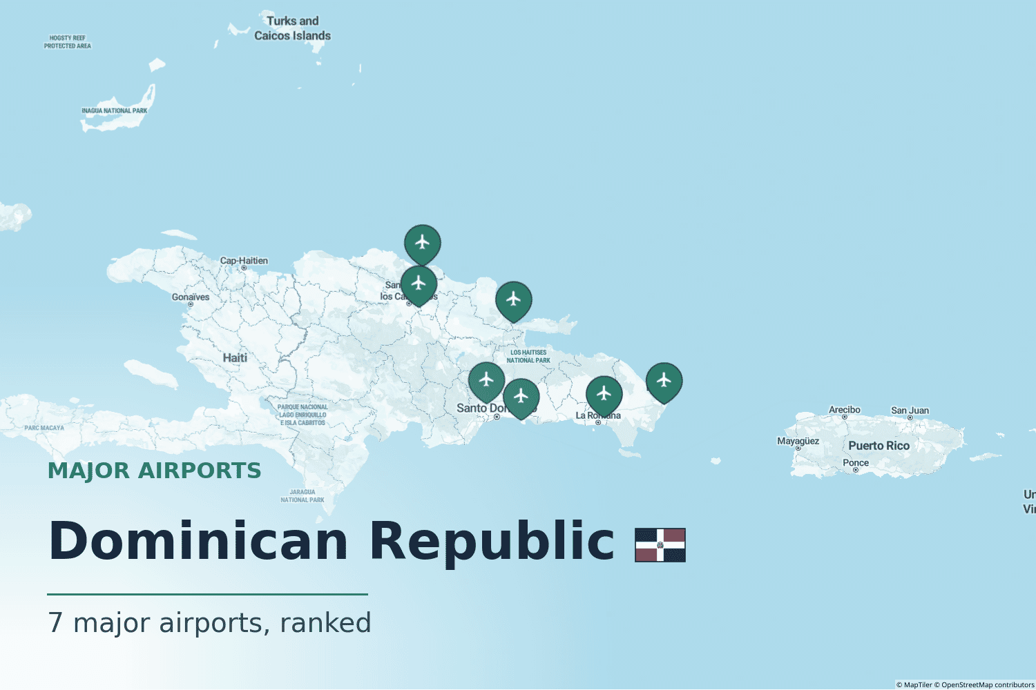 Major Airports in the Dominican Republic