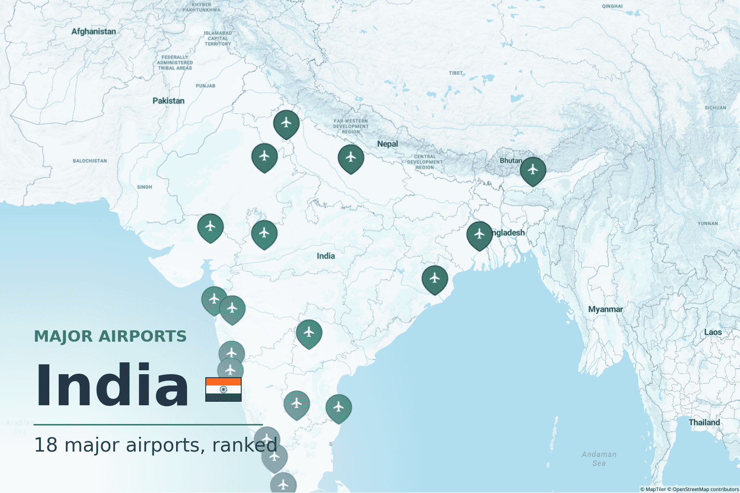 Major Airports in India
