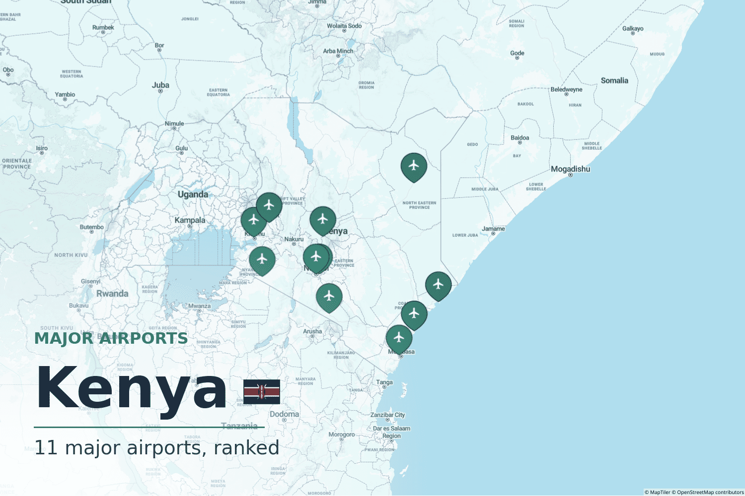 Major Airports in Kenya