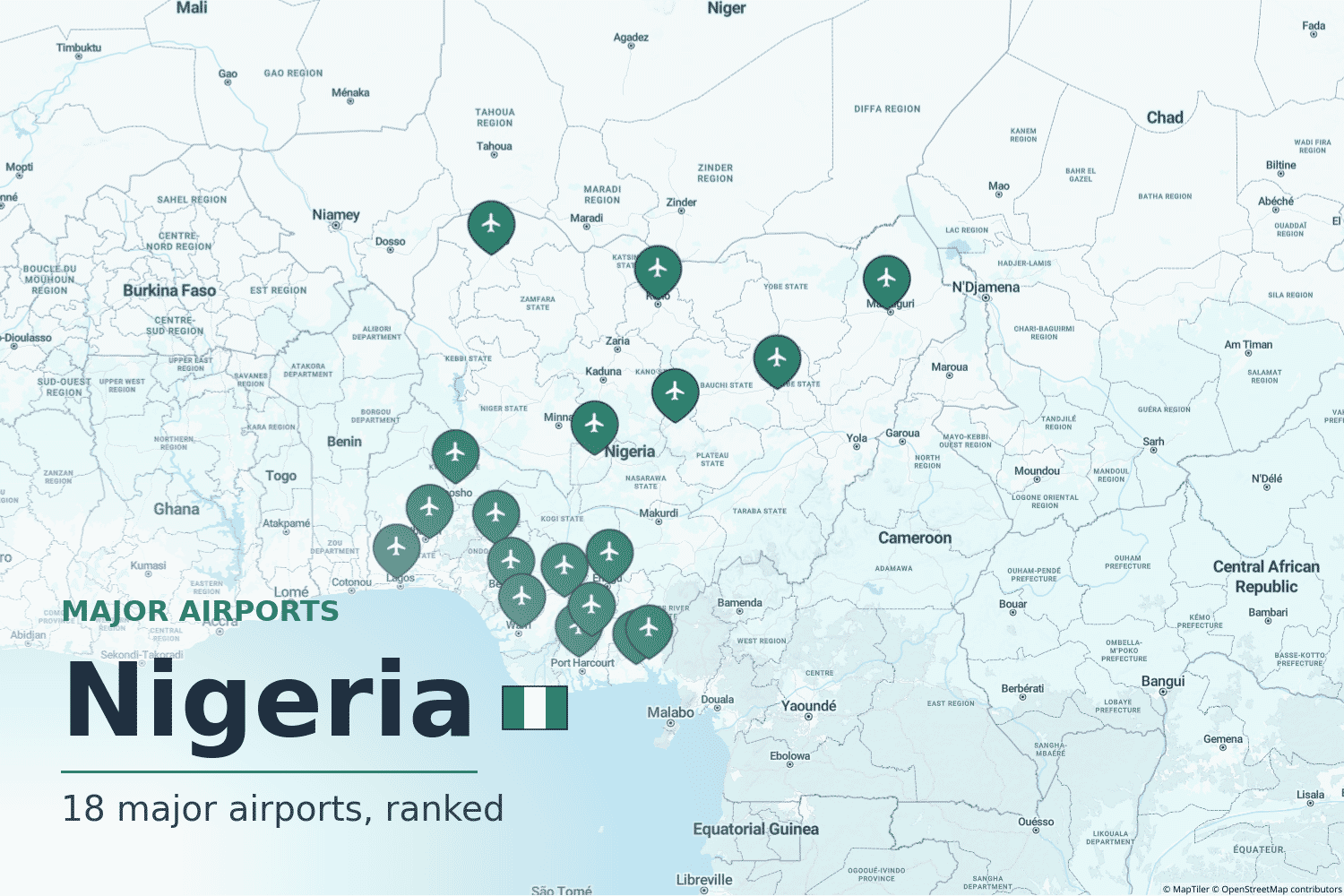 Major Airports in Nigeria