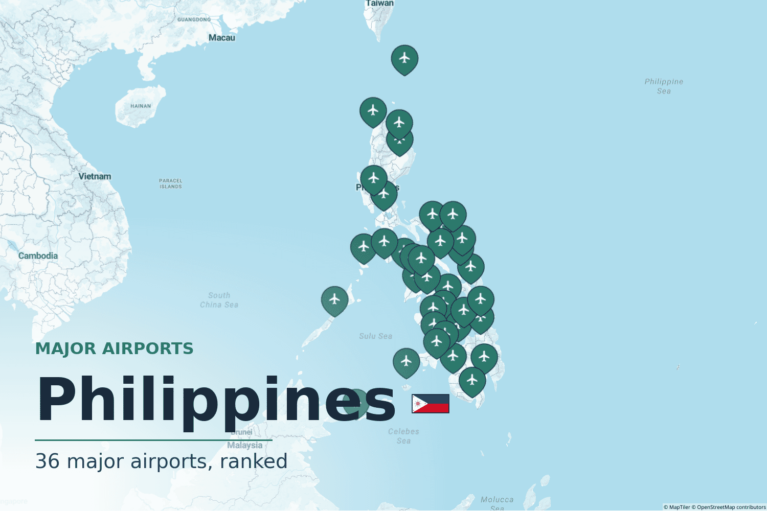 Major Airports in the Philippines